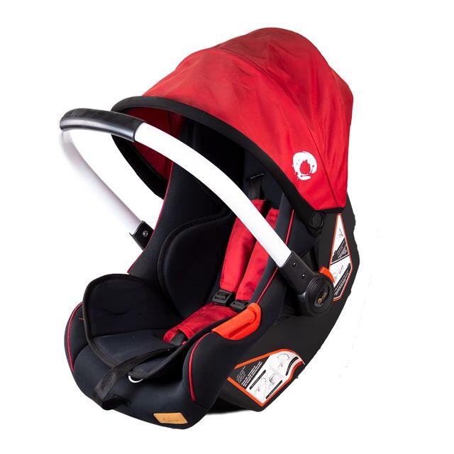 Chanou Kids Siége auto avec bras en aluminium Rouge