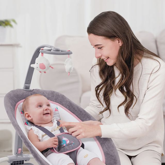 MASTELA fold up rocker transat bébé 6915