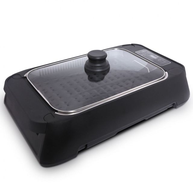 Balzano Grill électrique couvercle en verre KYS-816D