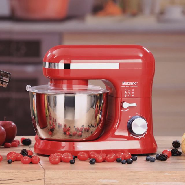 Balzano Stand Mixer pétrin 4.5 litres Sm -1510N Rouge