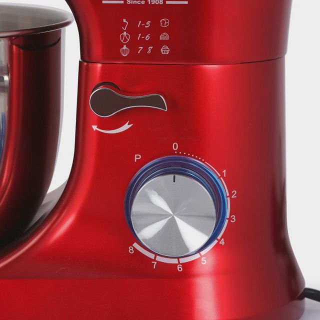 Balzano Stand Mixer pétrin 4.5 litres Sm -1510N Rouge