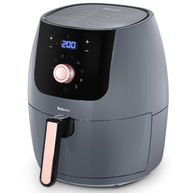 Balzano Friteuse à air chaud 5,5 L TXG-DT16B Gris