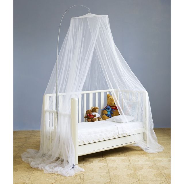 Moustiquaire à baldaquin pour lit bébé et berseau