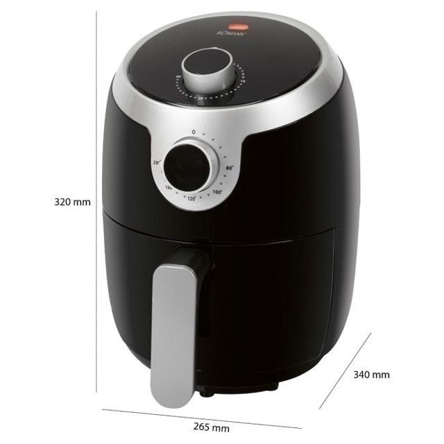 Bomann Friteuse Sans Huile FR6050HCB 1,8 L