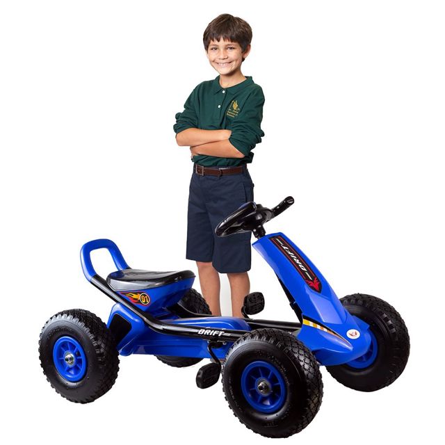 kart pédal avec 04 roues siége reglable 2 a 8 ans