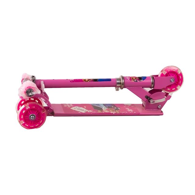 Trottinette Frozen Rose 3 roues hauteur 80cm