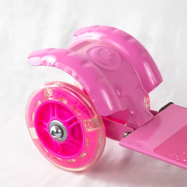 Trottinette Frozen Rose 3 roues hauteur 80cm