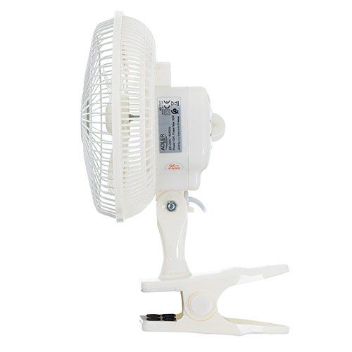 Adler AD 7317 Ventilateur 15 cm avec clip et socle