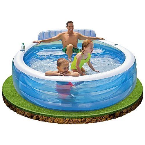 Intex 57190NP Piscine familliale gonflable 224x216x76 cm