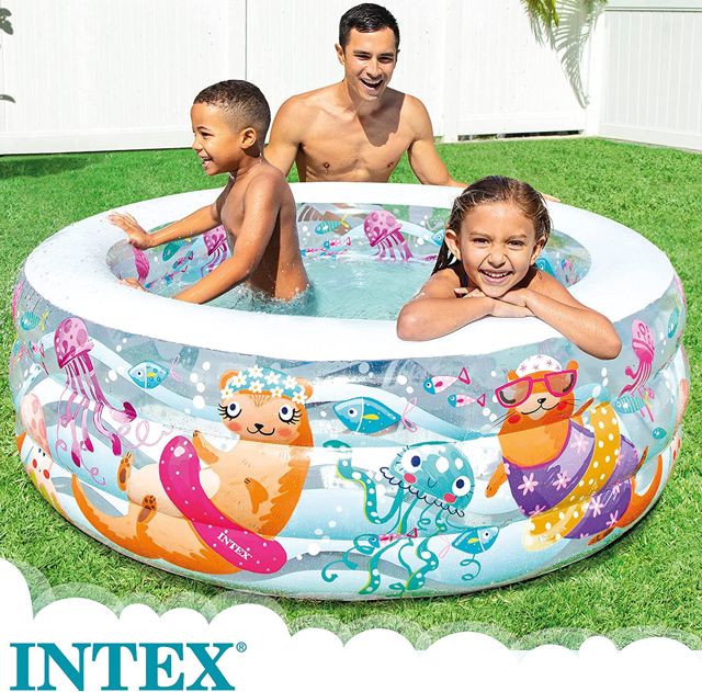 Intex 58480 Piscine gonflable pour aquarium 152x56cm