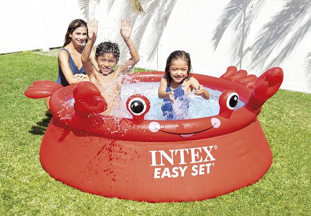 Intex 26100NP Happy Crab Easy Set Piscine 83x51cm