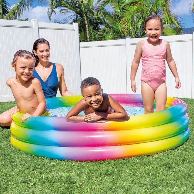 Intex 58439 Petite piscine Rainbow (ø)147 x (h)33 cm