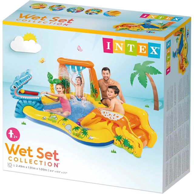 Intex piscine aire de jeux dinosaurs 57444