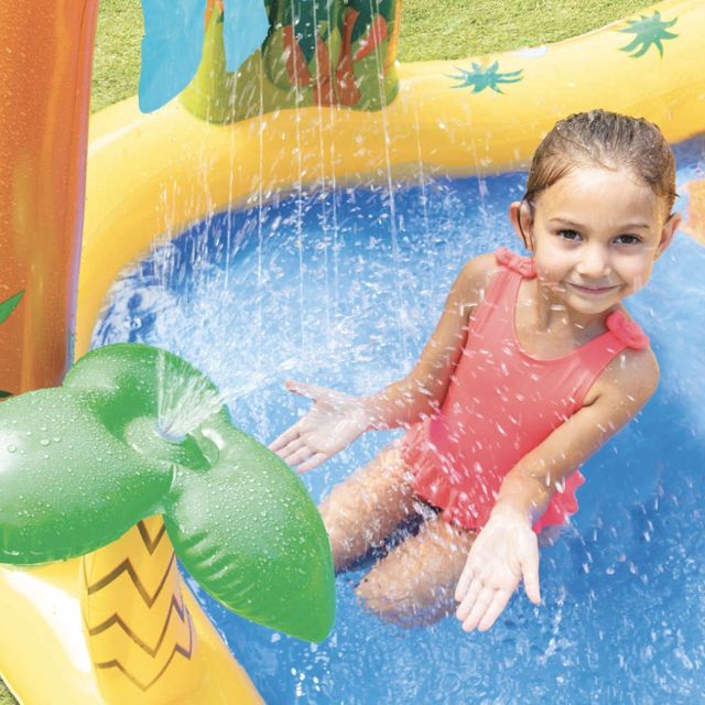 Intex piscine aire de jeux dinosaurs 57444