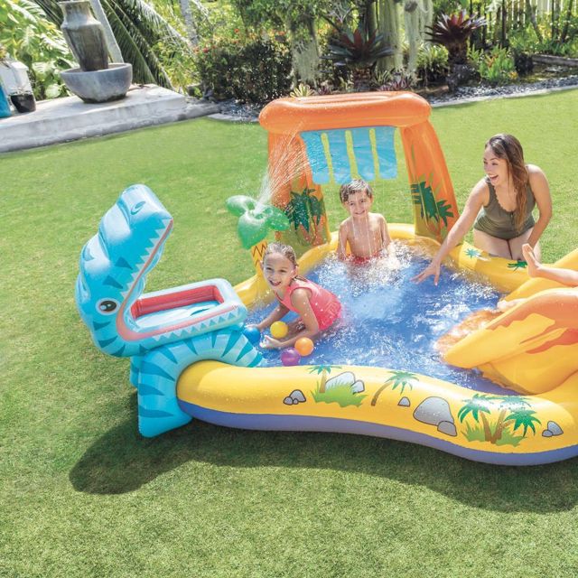 Intex piscine aire de jeux dinosaurs 57444