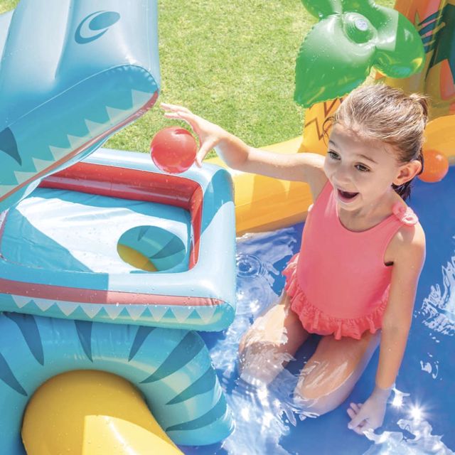 Intex piscine aire de jeux dinosaurs 57444