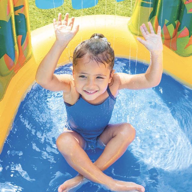 Intex piscine aire de jeux dinosaurs 57444
