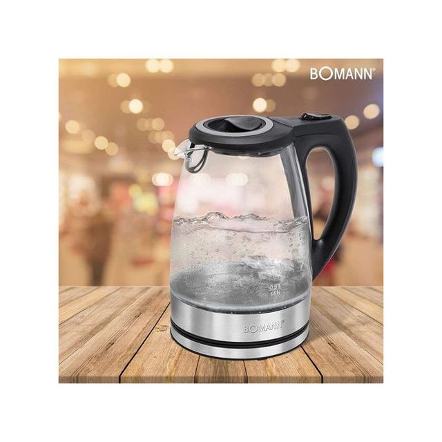Bomann Wks 6032 Bouilloire Verre 1.7L 2200W