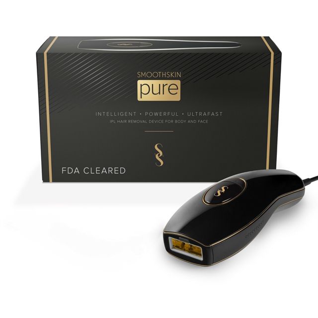 SmoothSkin Pure Black Épilateur ipl Flash illimités