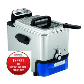 Seb friteuse semi pro omeoclean inox 3.5L 8040