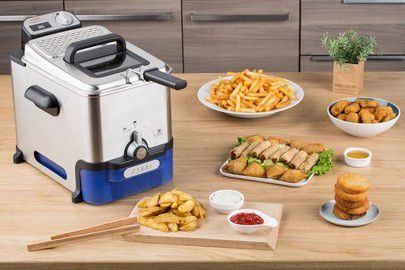 Seb friteuse semi pro omeoclean inox 3.5L 8040