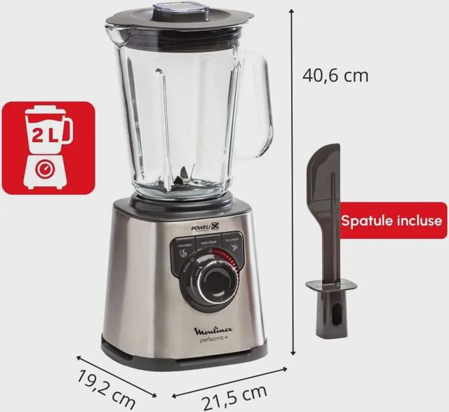 Moulinex PerfectMix+ LM81GD10 Blender 2L 1200W