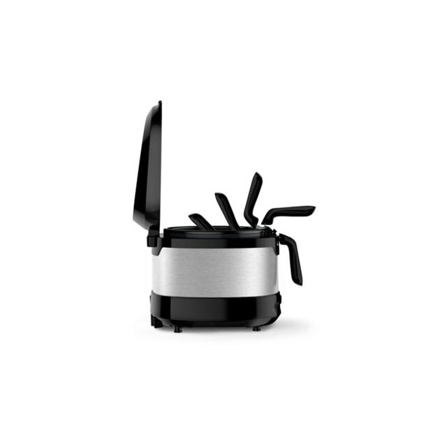 Moulinex friteuse à l'huile 1.8L 1kg Noir Gris Af215D10