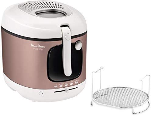 Moulinex Mega friteuse 2100 W Blanc et Marron AM481010
