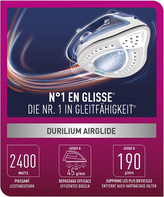 Calor fer à repasser Easygliss Plus 2400W fv5715co
