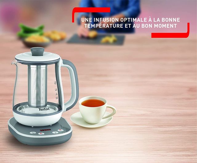 Tefal Théière Tastea machine à thé 1.5litre bj551b1