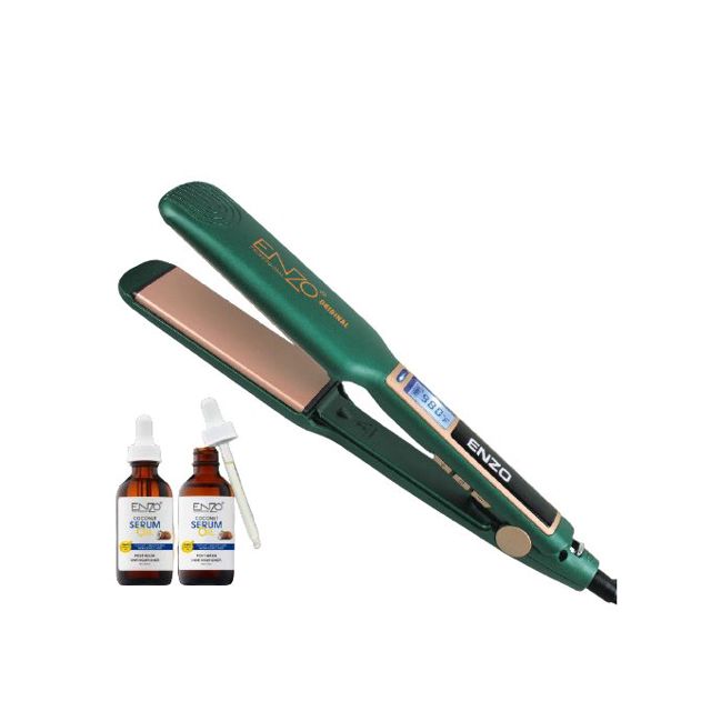 enzo lisseur cheveux avec 2 flacon coconut en-3973