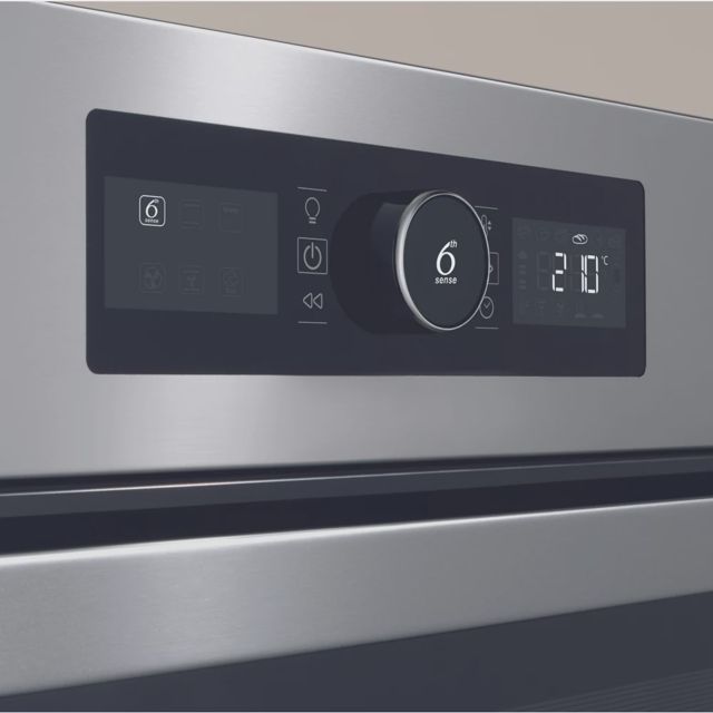 Four Whirlpool Inox 6eme Sense Pyrolys AKZ9626IX