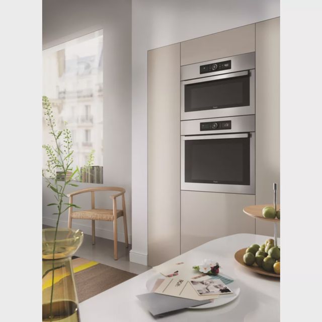 Four Whirlpool Inox 6eme Sense Pyrolys AKZ9626IX