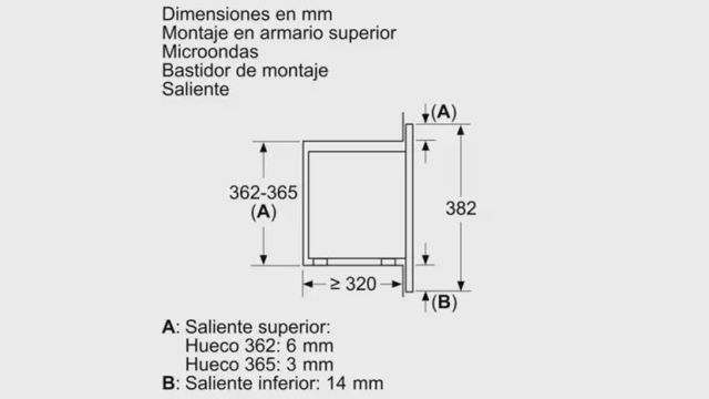 Bosch serie 2 Micro-ondes encastrable HMT72G650