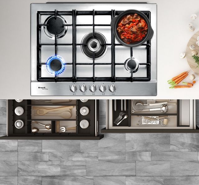 Nardi plaque de cuisson PG70SM41AVXF