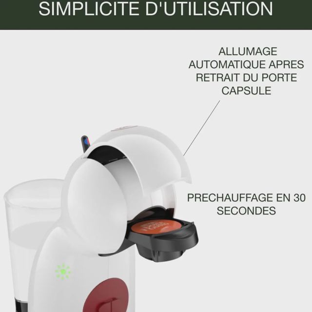 KRUPS Cafétière Nescafé Dolce Gusto KP1A3B10