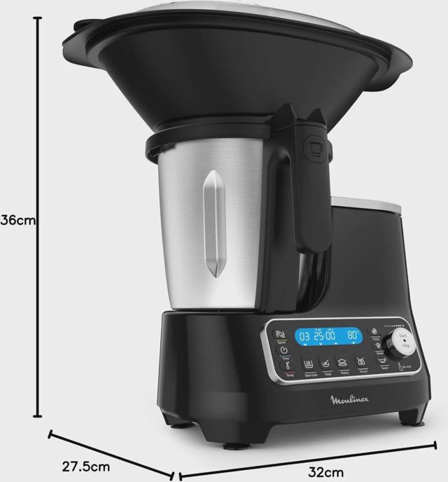 Moulinex ClickChef Robot Multifonction 3.6 L HF45PRBL