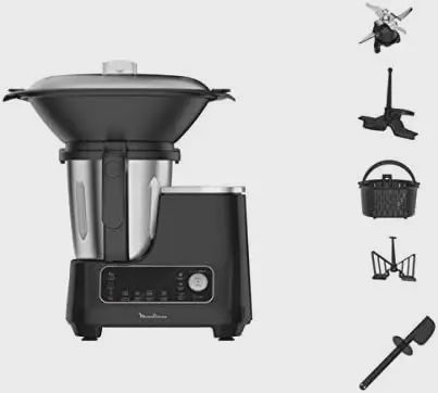 Moulinex ClickChef Robot Multifonction 3.6 L HF45PRBL