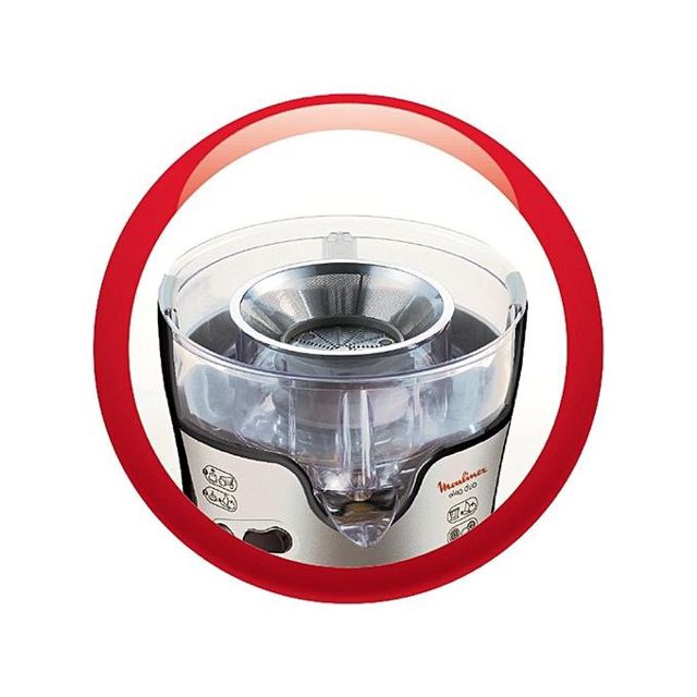 Moulinex Centrifugeuse Elea Duo Ju385H10 Argent
