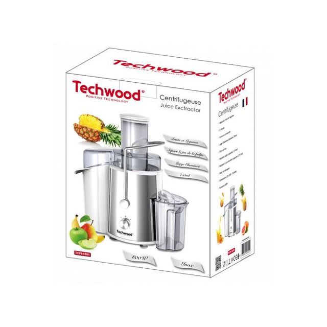 Techwood Centrifugeuse Electrique 800W Tcfi-1051