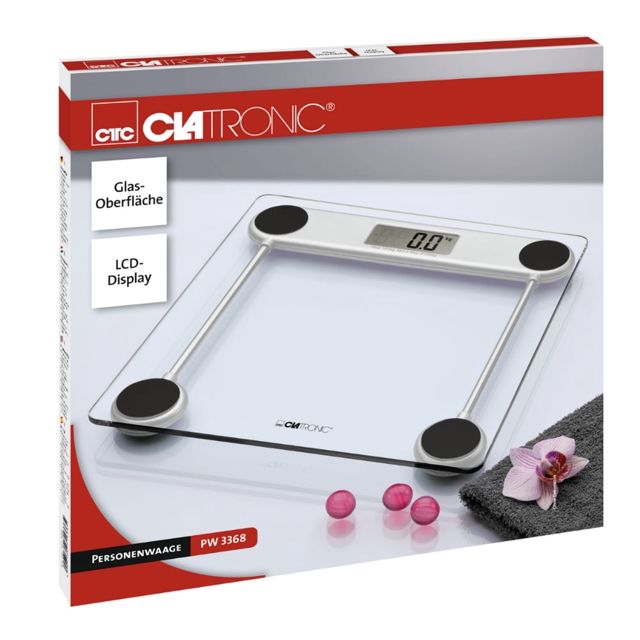 Clatronic Pèse personne numérique PW 3368