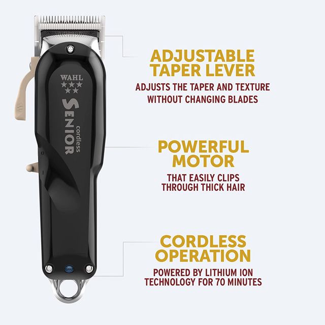 Wahl TondeuseCordless Senior Clipper