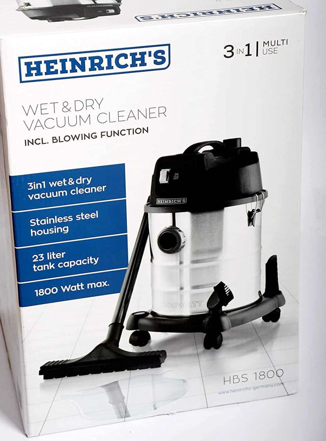 Heinrich's Wet & dry Vacuum Cleaner Hbs1801