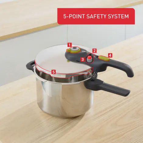 Tefal Cocotte minute SECURE CLICK 6L P2530756