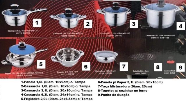 Neumann Private Collection 16pc Pot Set