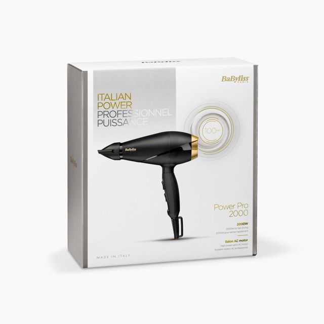 BABYLISS Sèche-cheveux 6704E POWER PRO 2000