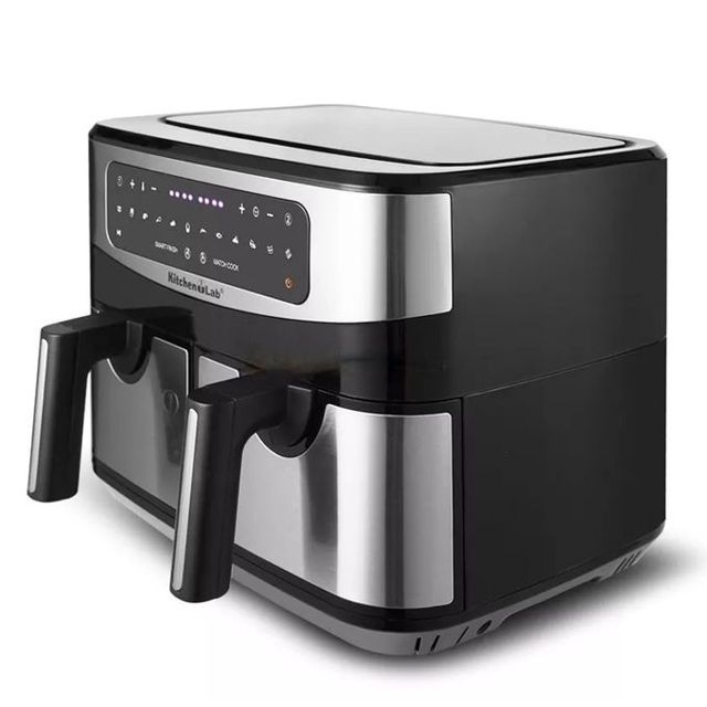 Kitchenlab friteuse sans huile 9 litres 2Panier 1800W