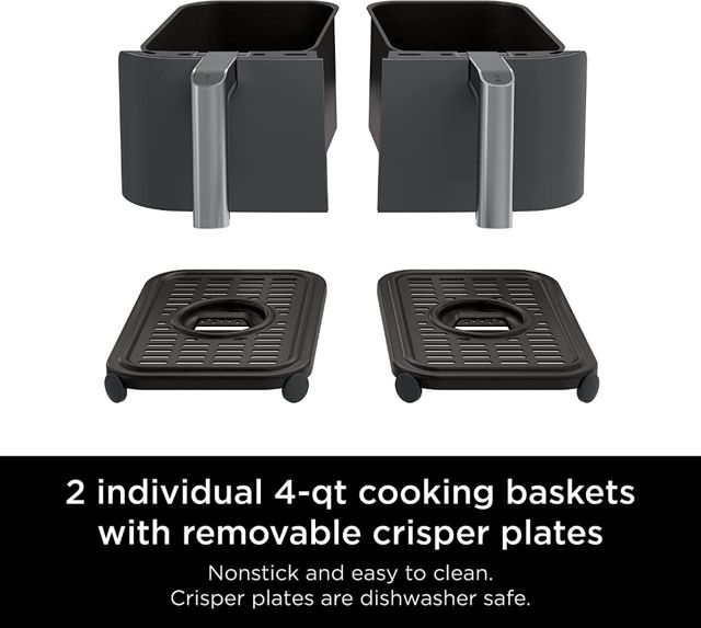 Ninja Friteuse à air double zone 7.6L AF300UK
