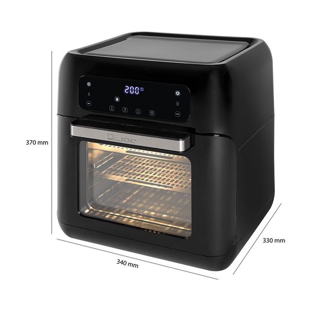 Four À Air Chaud 11L 1500W Clatronic FR 3747H Noir