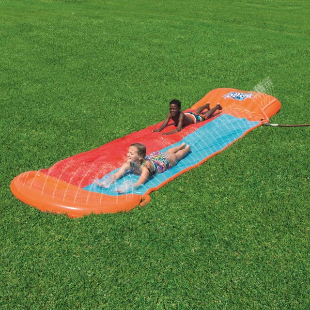 Bestway 52328 Double Glissade d'eau et Toboggan